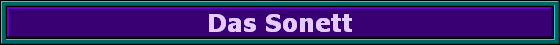 Das Sonett