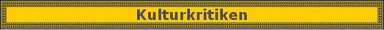 Kulturkritiken