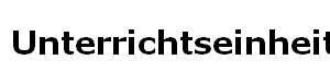 Unterrichtseinheit Abenteuer